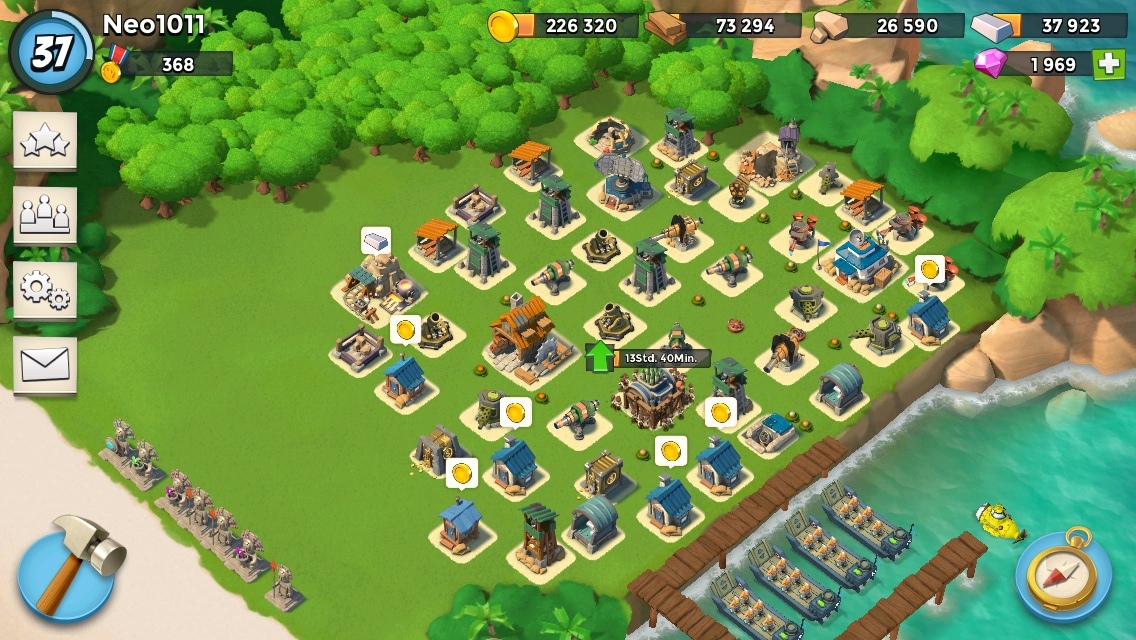 HQ 15 layout, Meinungen?! - HQ 15 - Deutsches Boom Beach Forum